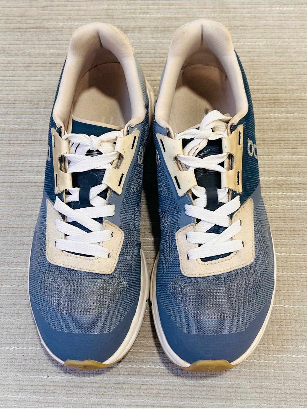 On Cloudrift Women's Walking Shoes Metal/Navy Blue Beige Size US 8 / EU 39 - Picture 6 of 11